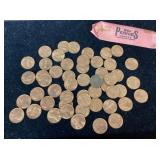 Roll of uncirculated 1970 pennies