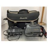 JVC Compact VHS camcorder with bag