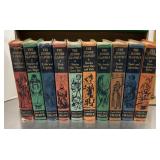 10 volumes of The Junior Classics 1960