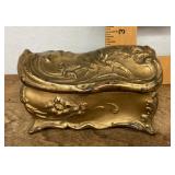 Antique jewelry casket