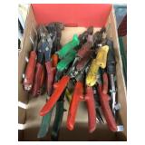 Flat of snips and cutters