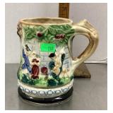 Majolica style mug