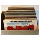 Box of LPs