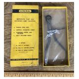 Flat leg outside calipers