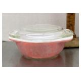 Pink Pyrex 8 ounce dish
