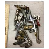 Assortment of pneumatic tools