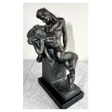 Nude sculpture 'Study of Lovers' 1995 Austin