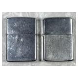 2 1950s Zippo lighters