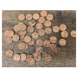Roll of 1972 pennies