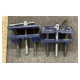 Pair of woodworker's vises