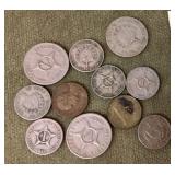 1940s to 1950s Cuba Libertad coins