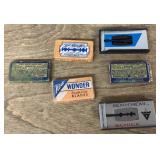 Lot of vintage razor blades