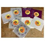 8 Beatles 45s