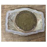 Las Vegas dollar belt buckle
