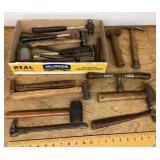 Flat of hammers