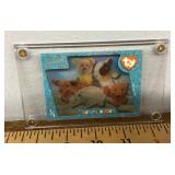 1996 Beanie Baby clear trading card 1 of 3