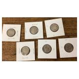 6 buffalo nickels