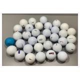 Bag of used Nike golf balls