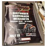 Mayhem Festival vinyl poster 47x67