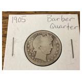 1905 Barber quarter
