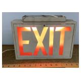 Exit sign --works