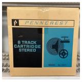 Penncrest 8 track cartridge stereo