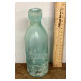 Blob top soda bottle