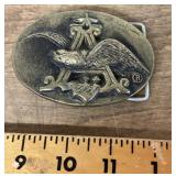 Anheuser Busch belt buckle