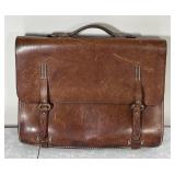 Isaiah Kincaid leather briefcase