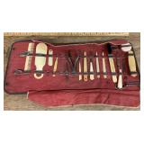 Vintage celluloid vanity set