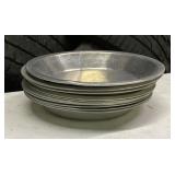 Metal pie plates
