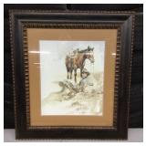 R. Scott signed "Day Dreams" print with COA