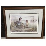 Signed Joe Latil "Misty River" print