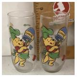 2 Winnie the Pooh charcter glasses