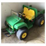 Electric John Deere gator ride-on toy vehicle
