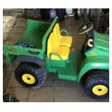 Electric John Deere gator ride-on toy vehicle