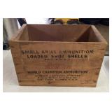 Western Cartridge Company wood ammo box