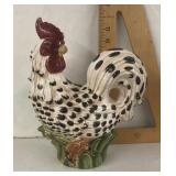 Ceramic rooster