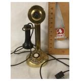Rotary dial candlestick phone