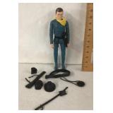 Marx Captain Maddox action figure w/accessories