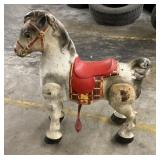 30" vintage Mobo Bronco ride-on toy horse