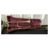 Holton trombone with case