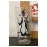 1973 Sylvester Pepsi character glass