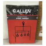 Allen resetting steel target