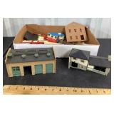 Plasticville house pieces