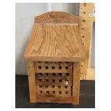 Cedar wood bee house