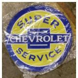 Chevrolet Super Service sign