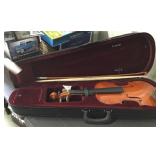 Violin with case