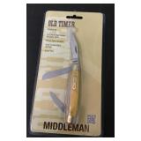 NEW Old Timer Middleman pocket knife