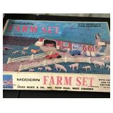 Marx Modern Farm set --incomplete